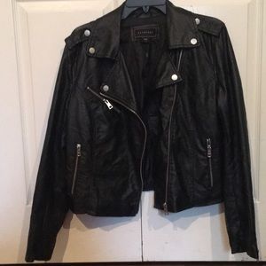 Faux Leather Jacket